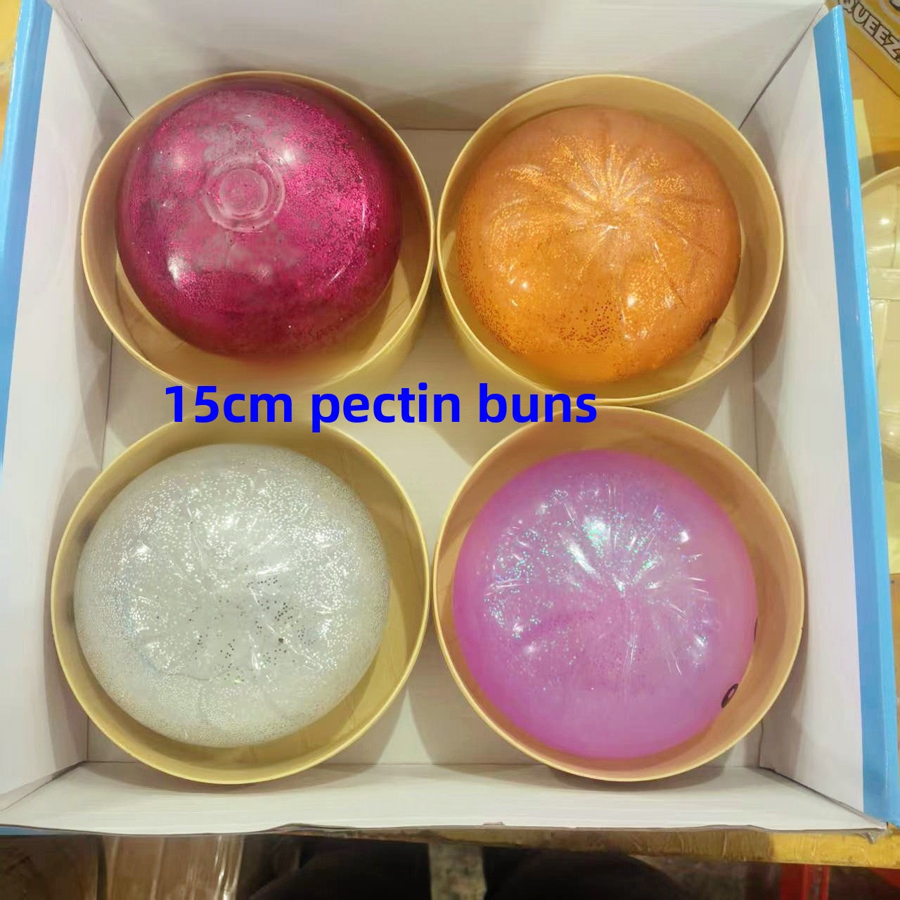 15cm Steamer Basket for Big Bubble Buns, Large Stress-Relief Fruit Creative Toy