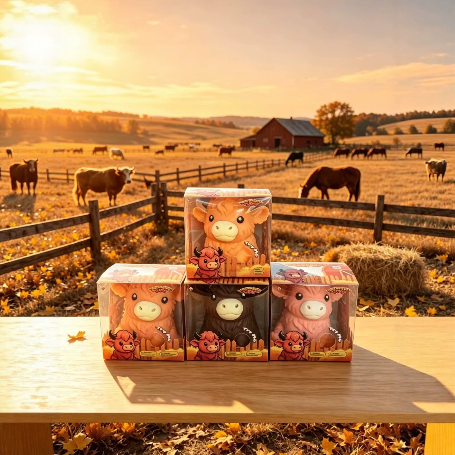 Highland Cow Soft Squeeze Toy