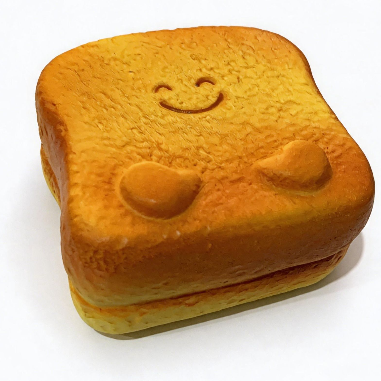 PU Slow-Rebound Realistic Bread Stress Relief Toy Squeeze Toy
