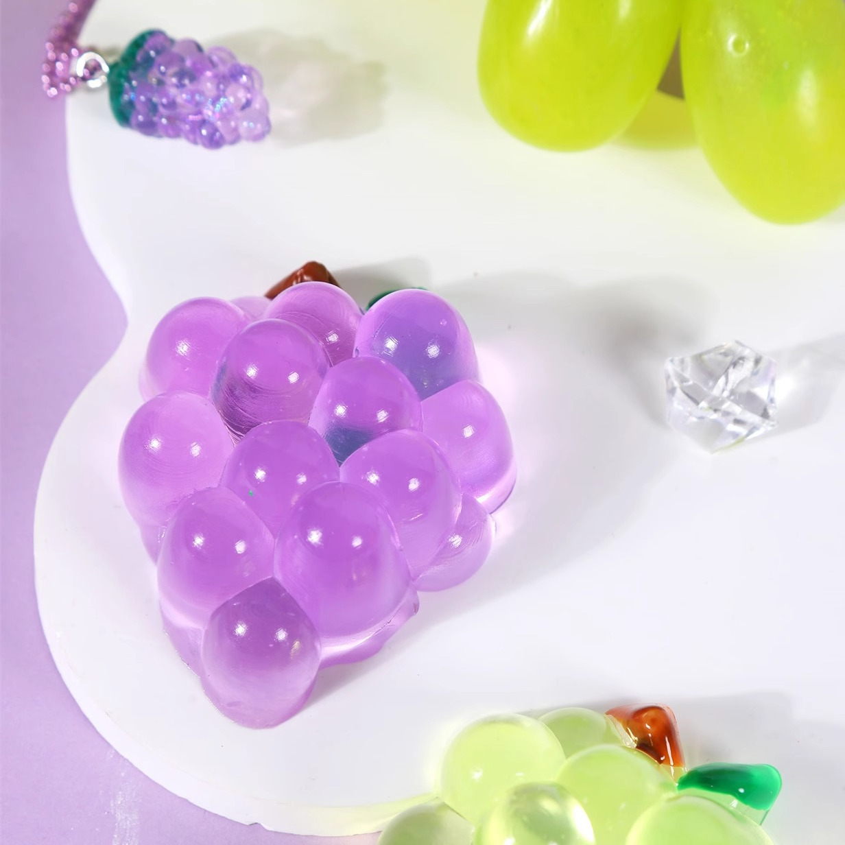 Crystal Fruit Squishy Sensory Toys