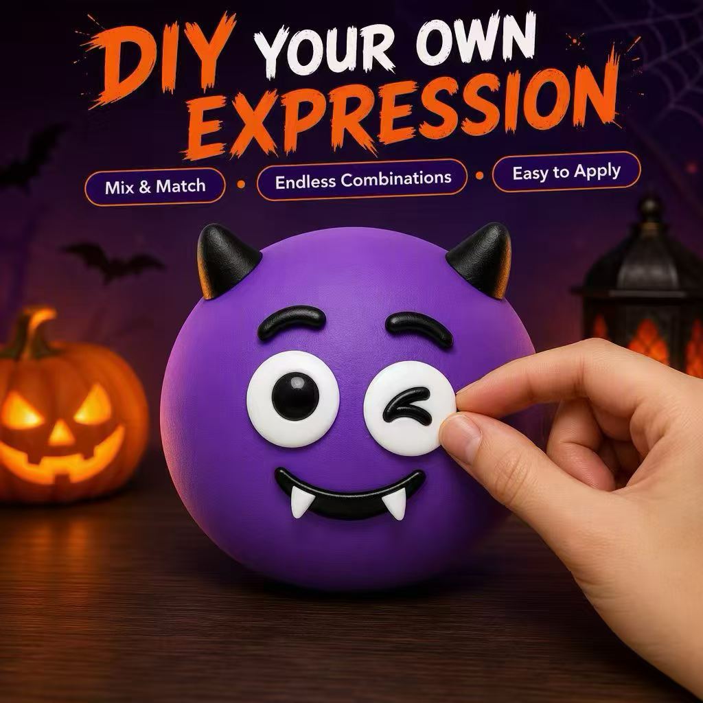 Halloween Smushers Squishy – Moldable Squeeze Toy