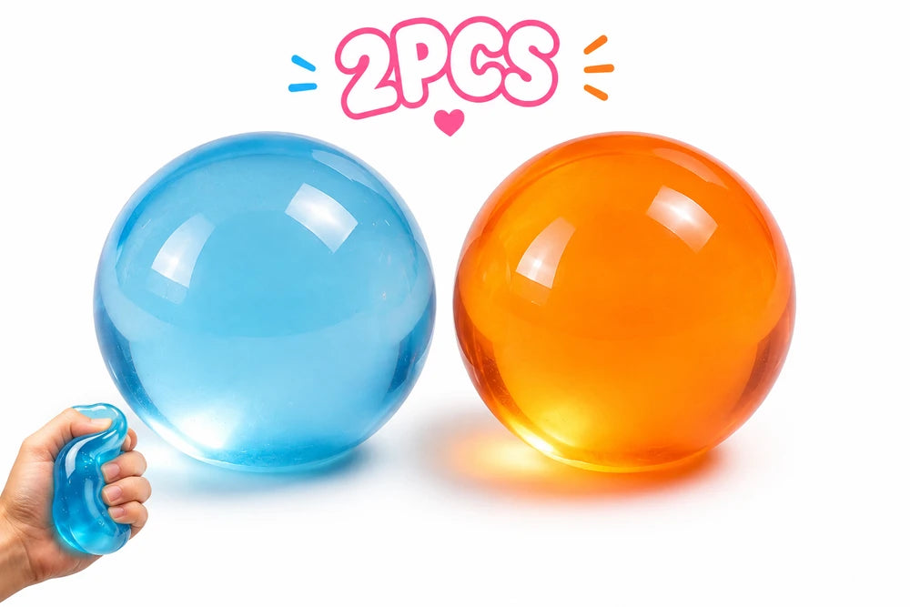 Coconut Oil Squishy Ball – No-Rebound Sensory Squeeze Toy