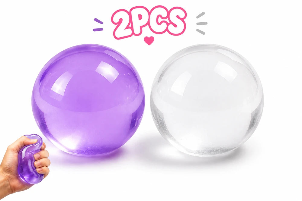 Coconut Oil Squishy Ball – No-Rebound Sensory Squeeze Toy