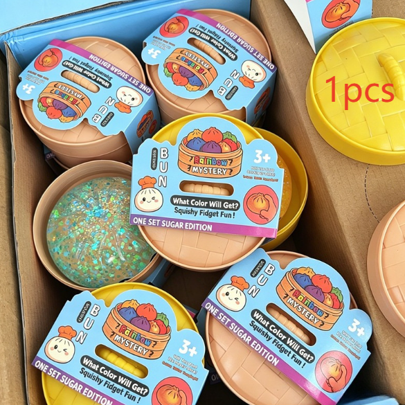 Multi-Pack Sugar Dumpling Squishy Toy