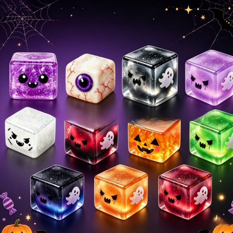 Halloween Sensory Squeeze Cube Toy