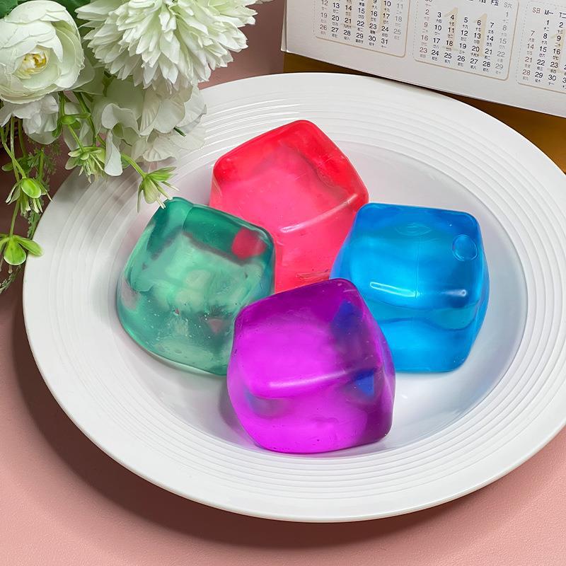 Large Ice Cube Maltose Squeeze Toy