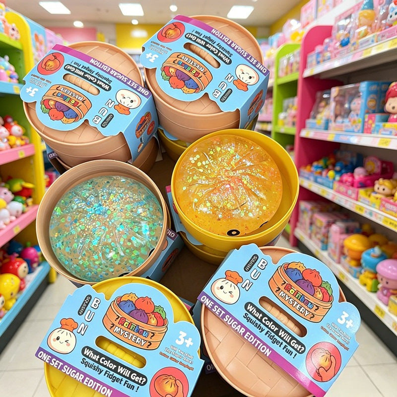 Multi-Pack Sugar Dumpling Squishy Toy