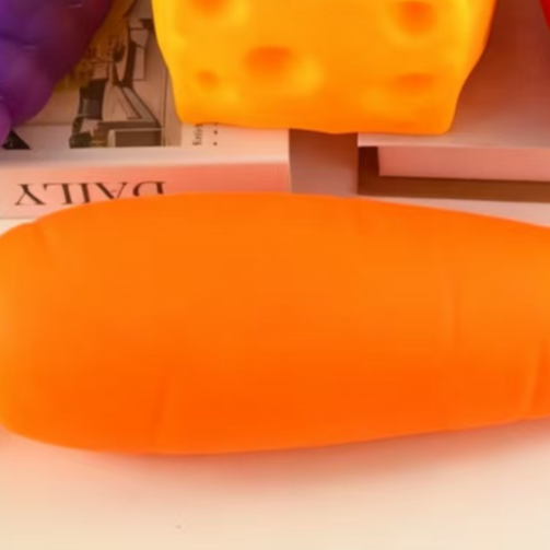 Creative Simulation Fruit and Vegetable TPR Squishy Toy