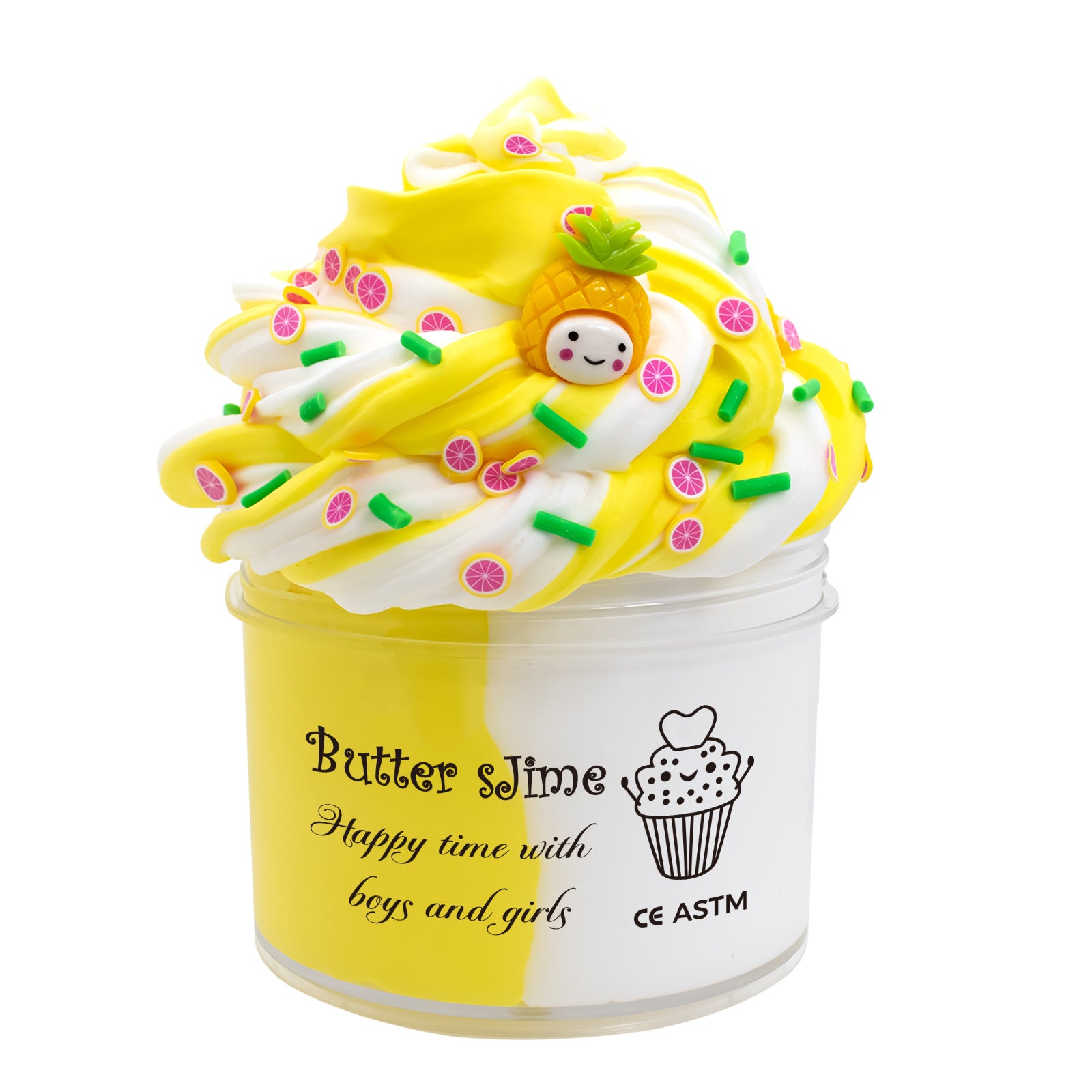 12 Pack Moldable Butter Slime Sensory Kit