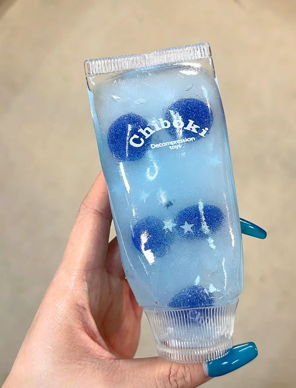 Chiboki Toothpaste Shape Moldable Slow-Rebound Squishy Toy