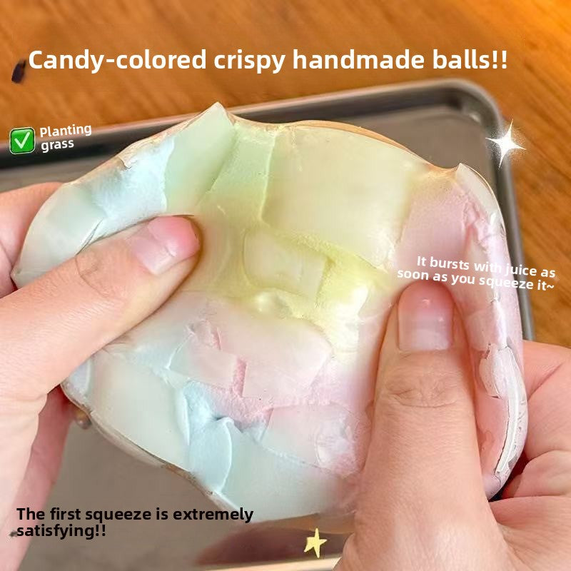 Squeezable Stress Relief Handmade Ball