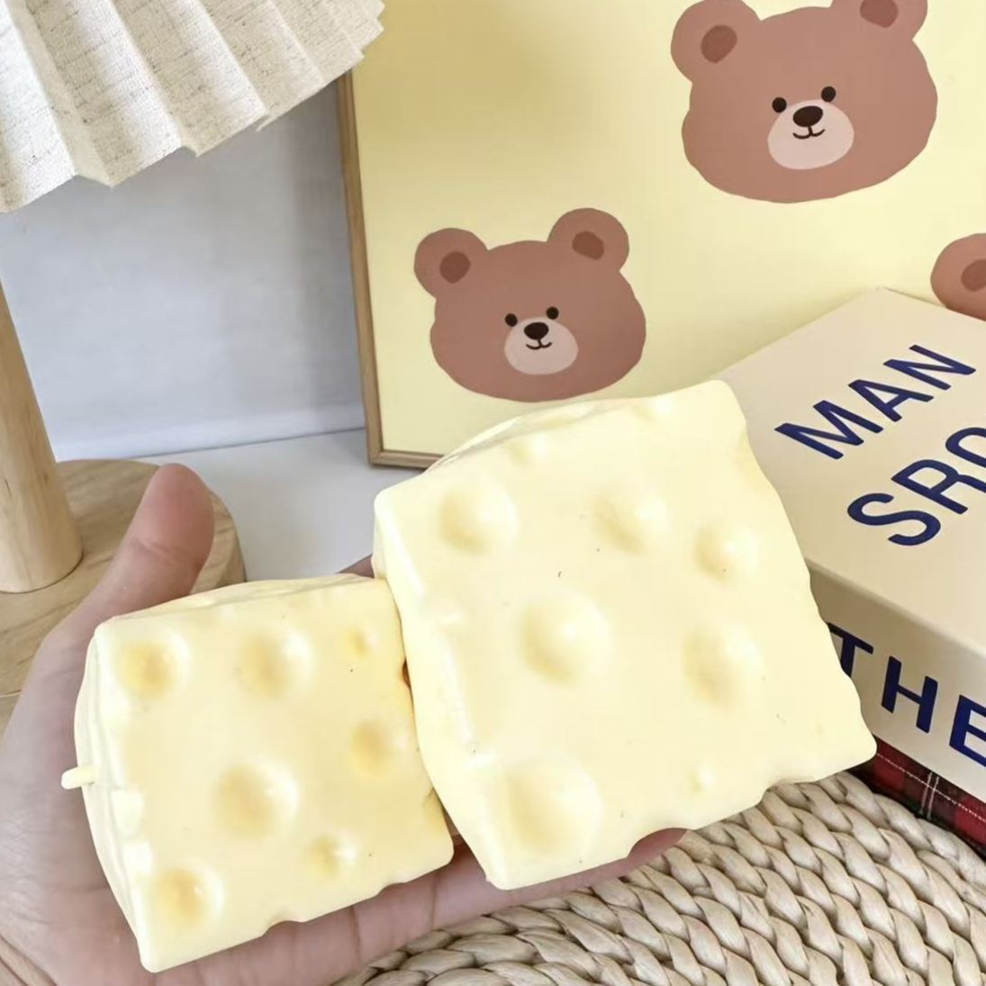 Cheese Pressing Fun Stress Relief Toy