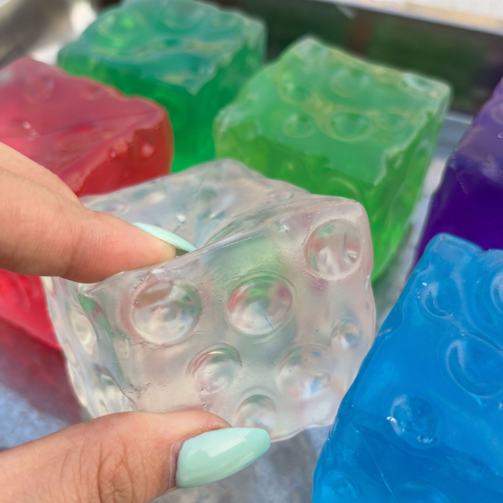 Square Cheese Hand-Pulled Fun Toy