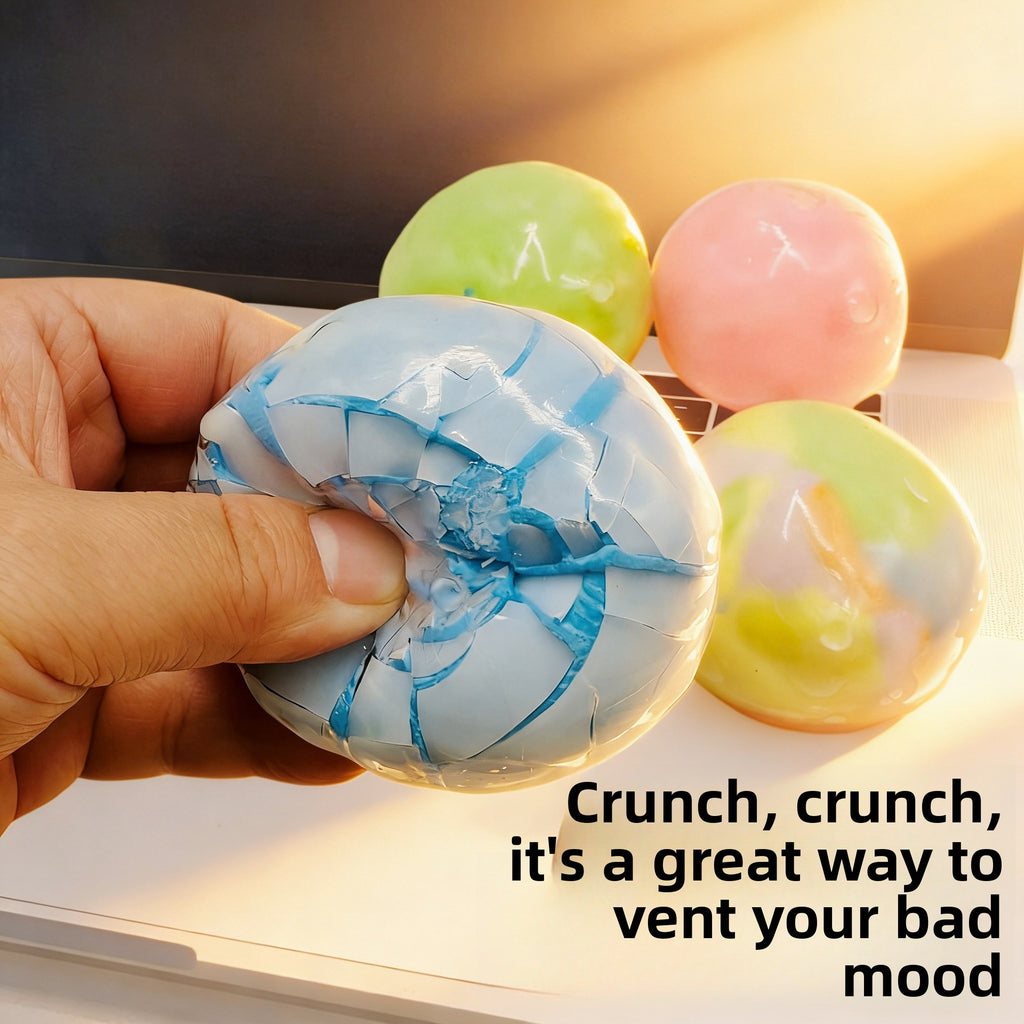 Squeezable Stress Relief Handmade Ball
