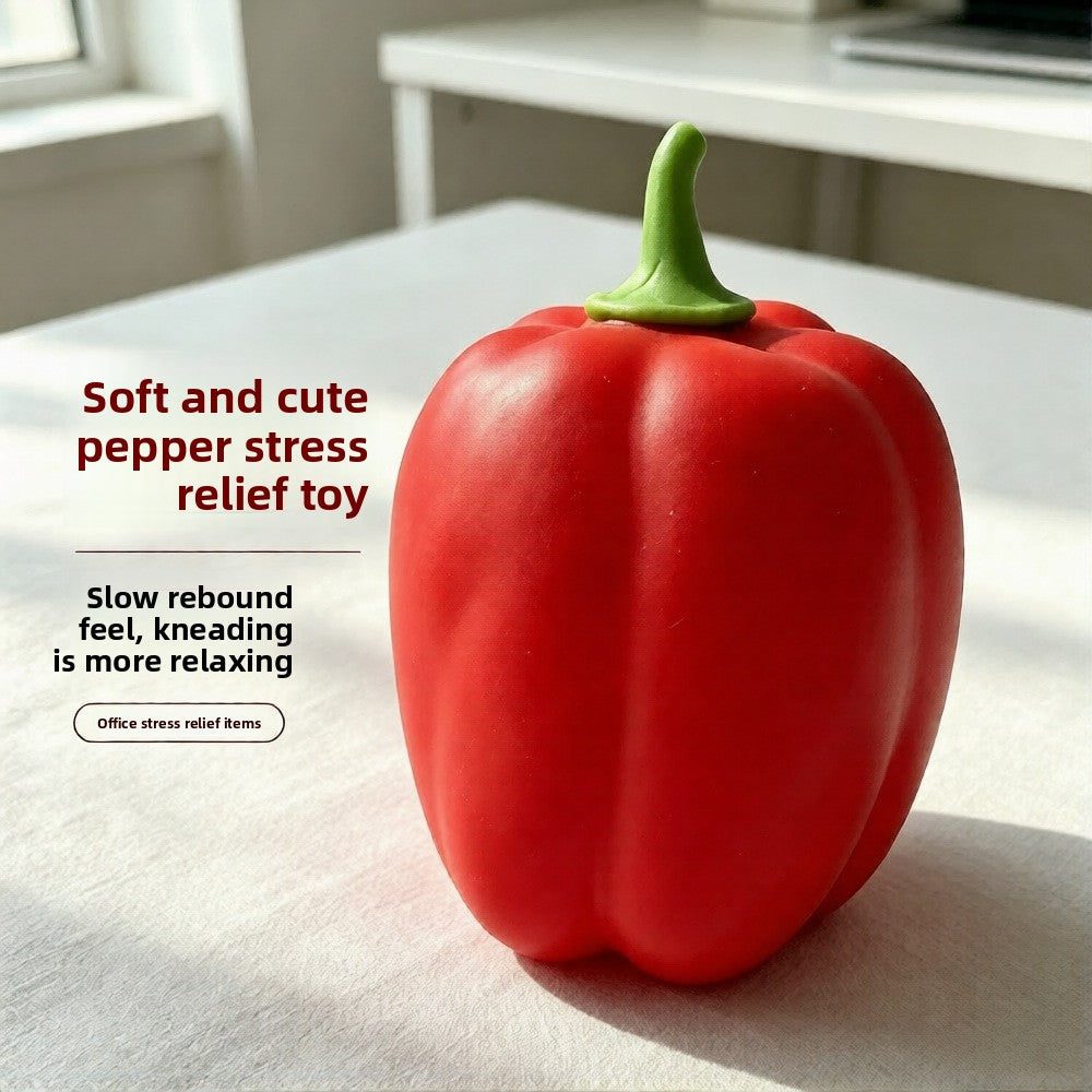 New Slow-Rebound Strawberry Simulation Fruit Model