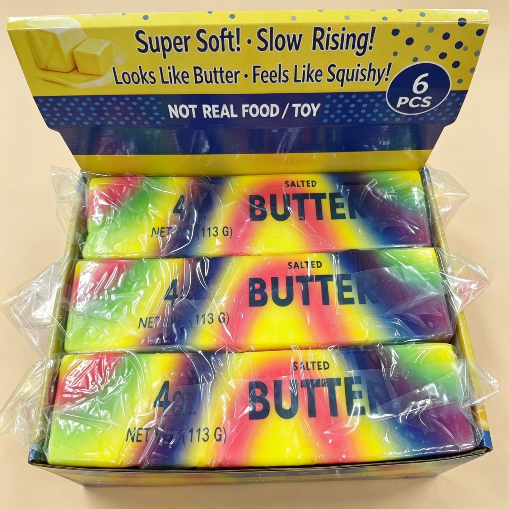 Slow Rebound Butter Stick Squishy Toy