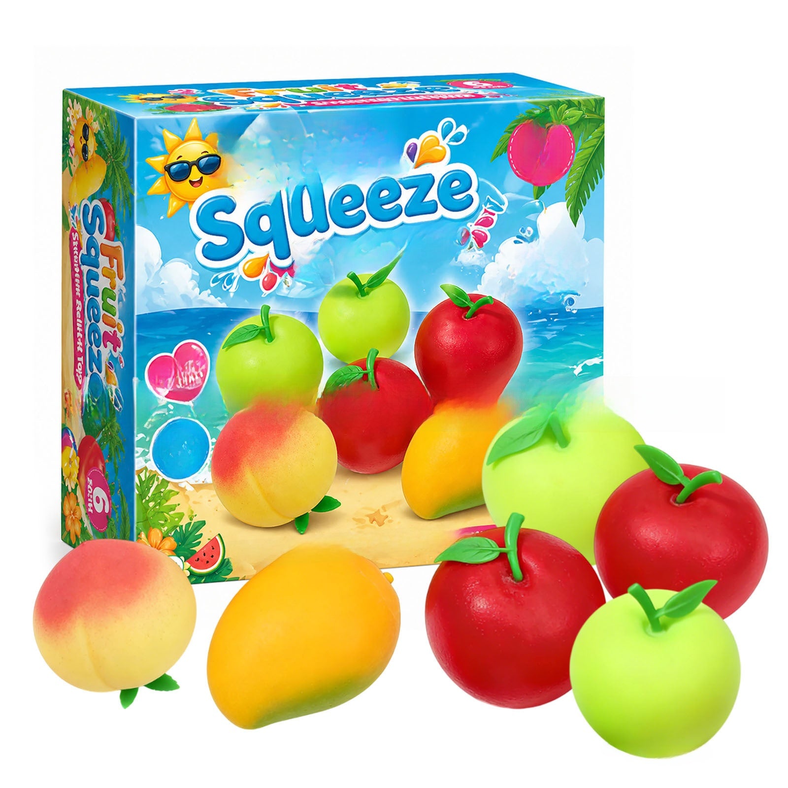 Slow Rebound Squishy Stress Relief Toy Gift Set