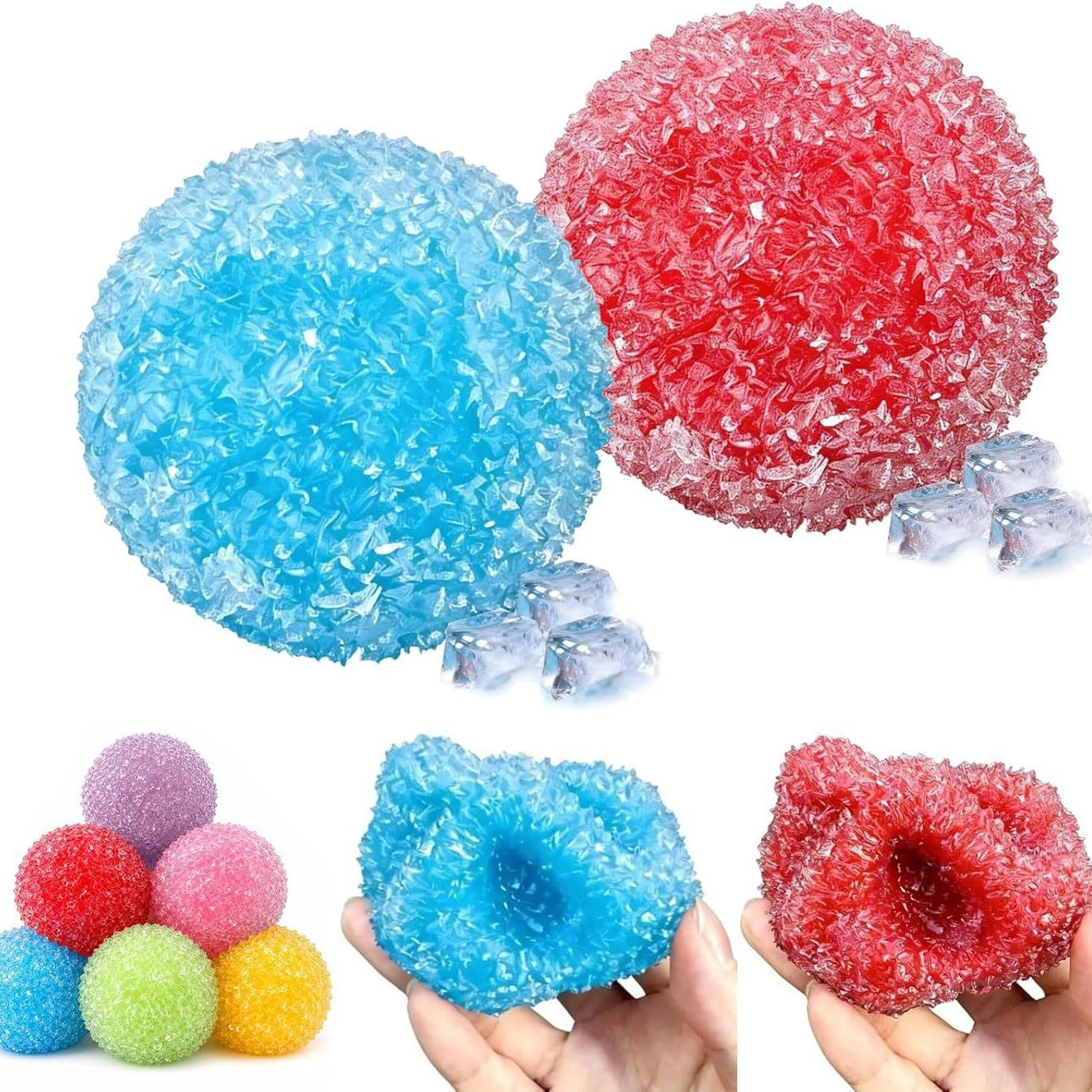 Moldable Sound Activated Squeeze Ball