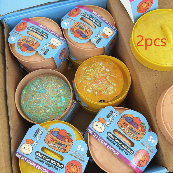 Multi-Pack Sugar Dumpling Squishy Toy
