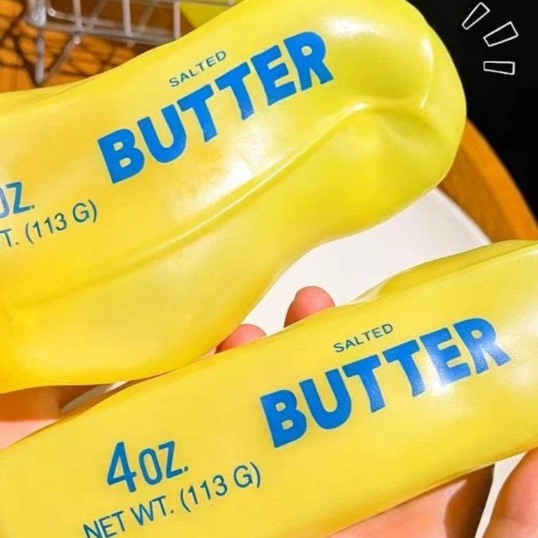 Squeeze-and-Play Butter Stick