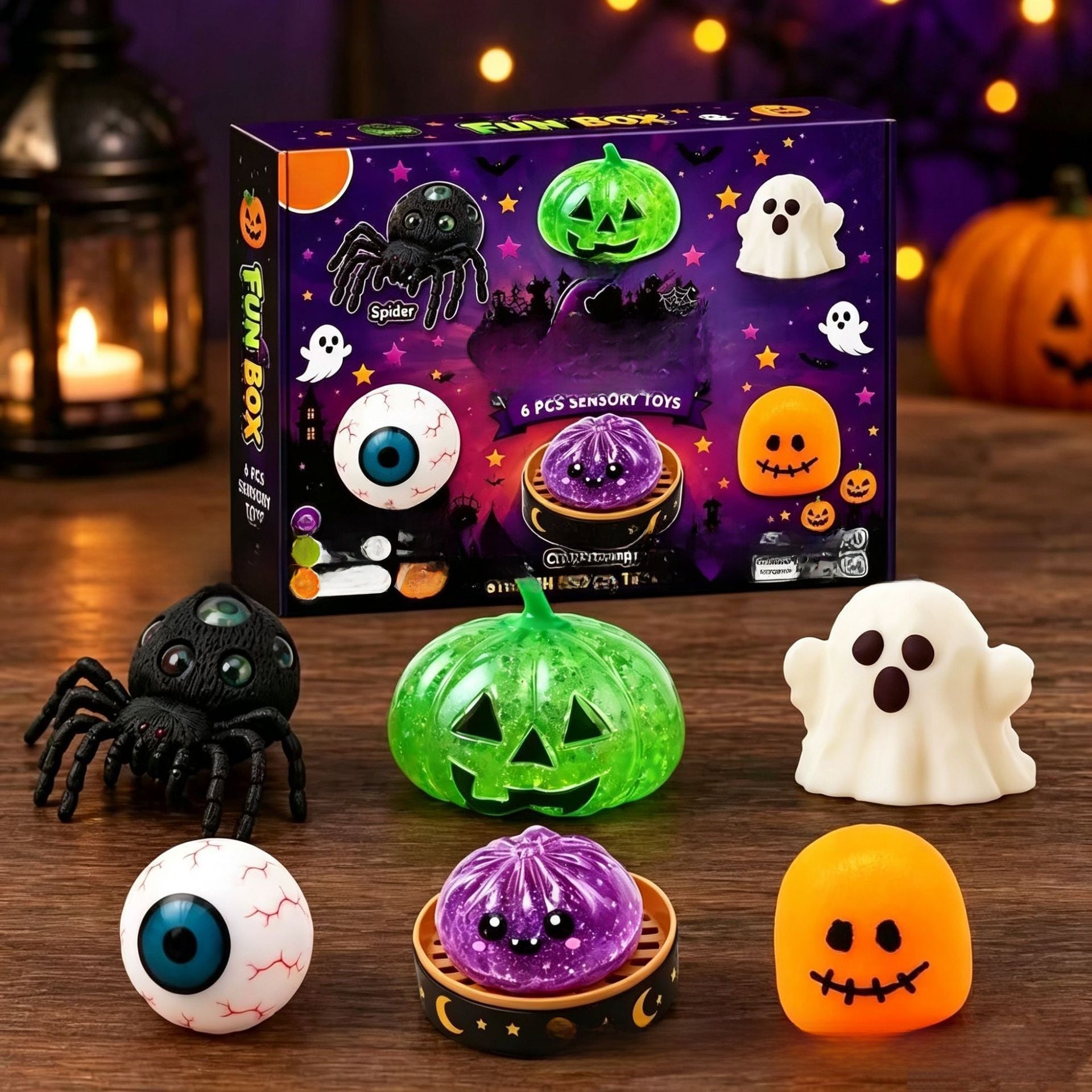 Slow Rebound Squishy Stress Relief Toy Gift Set