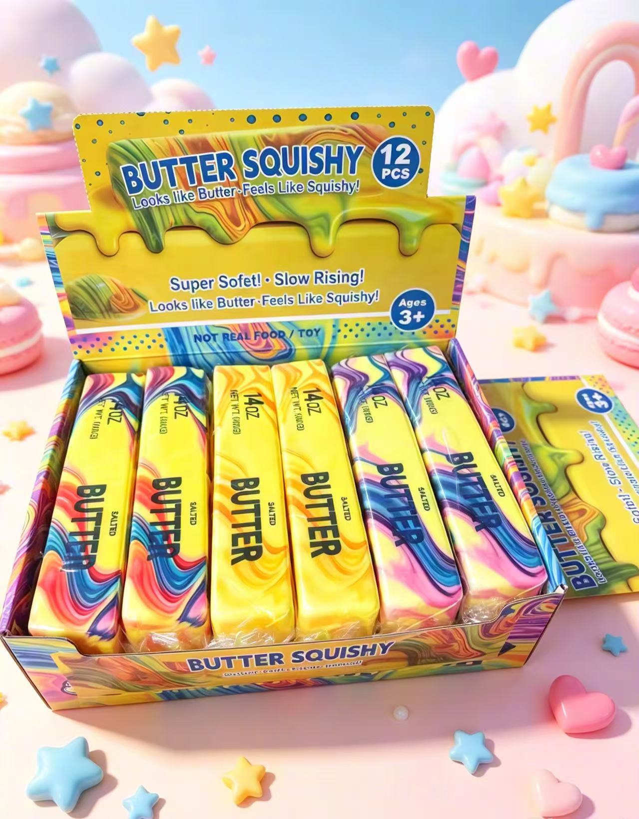 Jumbo Butter Squishy - Buy 2 Get 1 FREE | Soft Slow Rebound Squishy