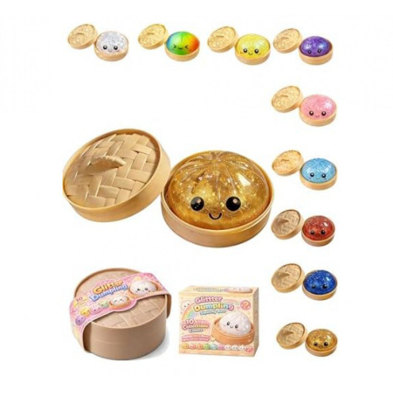 Glitter Dumpling Squishy Sensory Toy