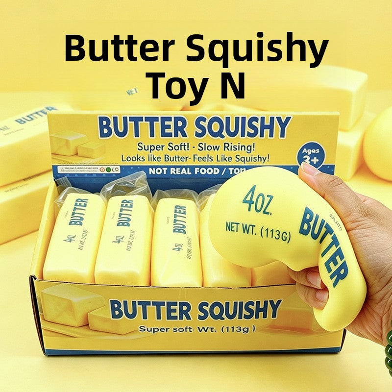 Soft Butter Stick Squishy Stress Relief Toy