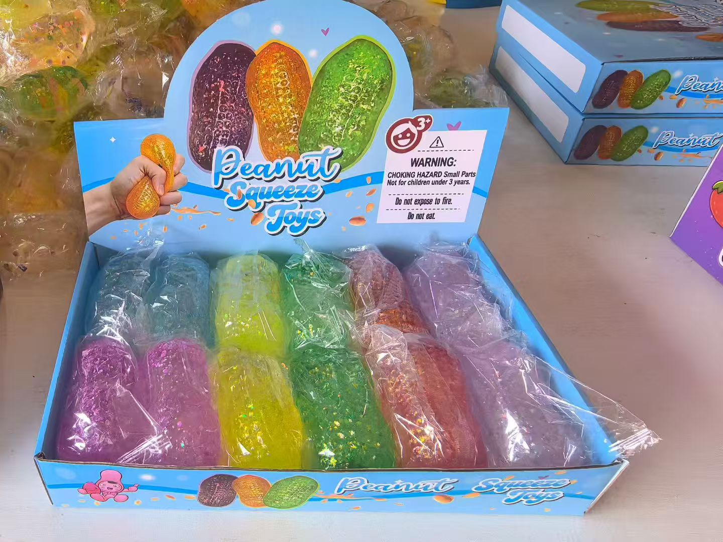 Crunchy Peanut Squishy slow-rebound squeeze toy