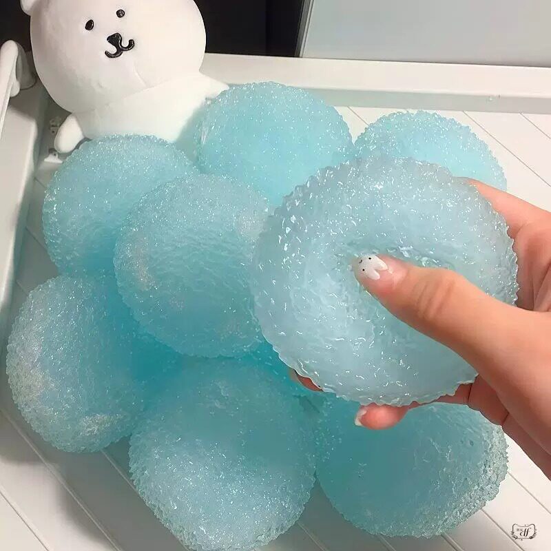 Sensory Stress Relief Squishy Ball with Squeaky Sound