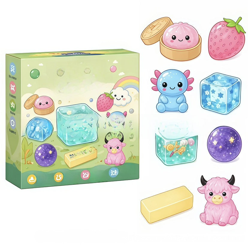 Slow Rebound Squishy Stress Relief Toy Gift Set