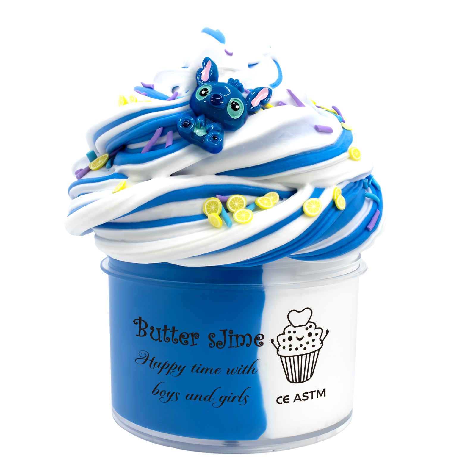 12 Pack Moldable Butter Slime Sensory Kit