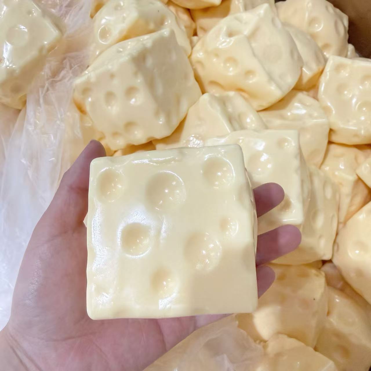 Cheese Squeeze Stress Relief Toy