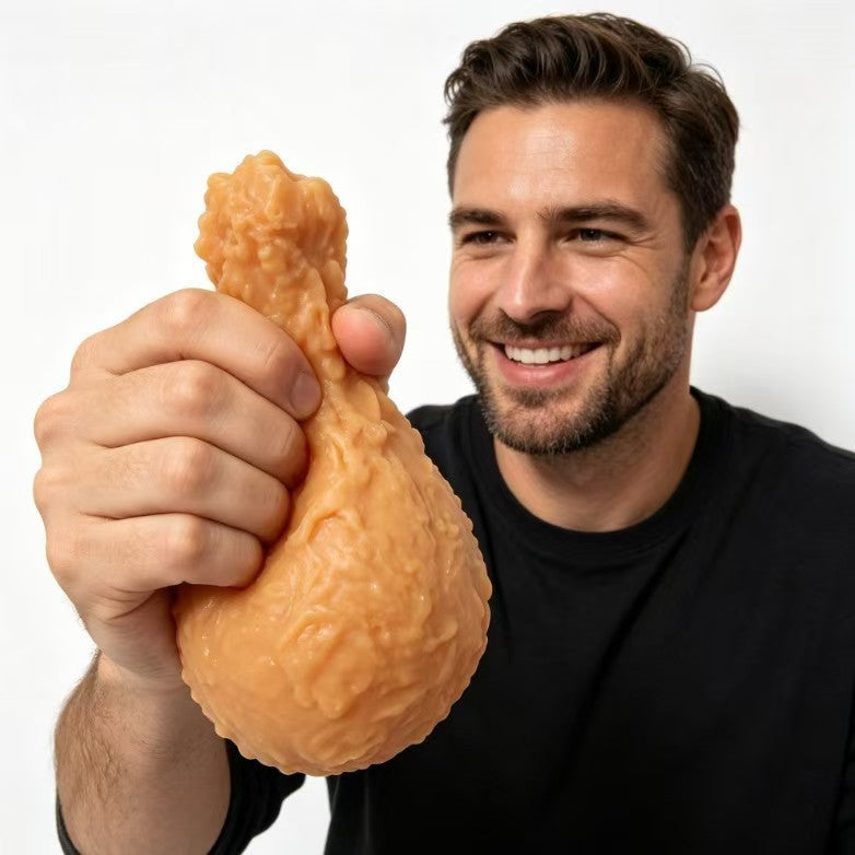 Realistic Chicken Leg Stress Relief Toy
