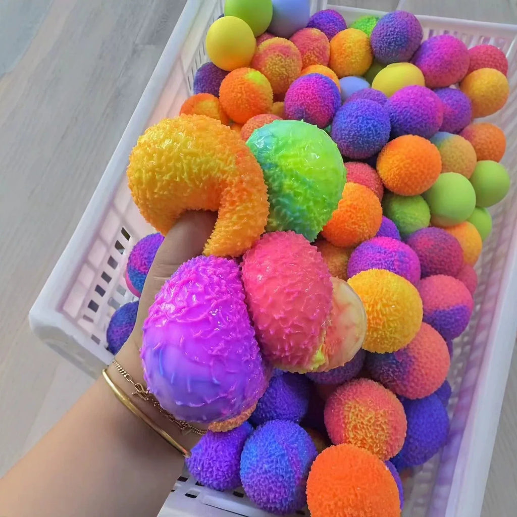 Slow Rising Candy Shape Squishy Soft Plastic Stress Relief Ball Sensory Fidget Toy for Kids Adults