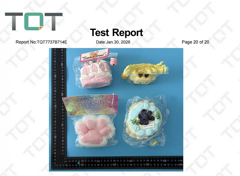 New Kawaii 6cm Pink Baby Kitten Square Rice Cake Squishy Toy PU Super Soft Anti-Stress Gift for Children & Adults