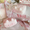 New Kawaii 6cm Pink Baby Kitten Square Rice Cake Squishy Toy PU Super Soft Anti-Stress Gift for Children & Adults