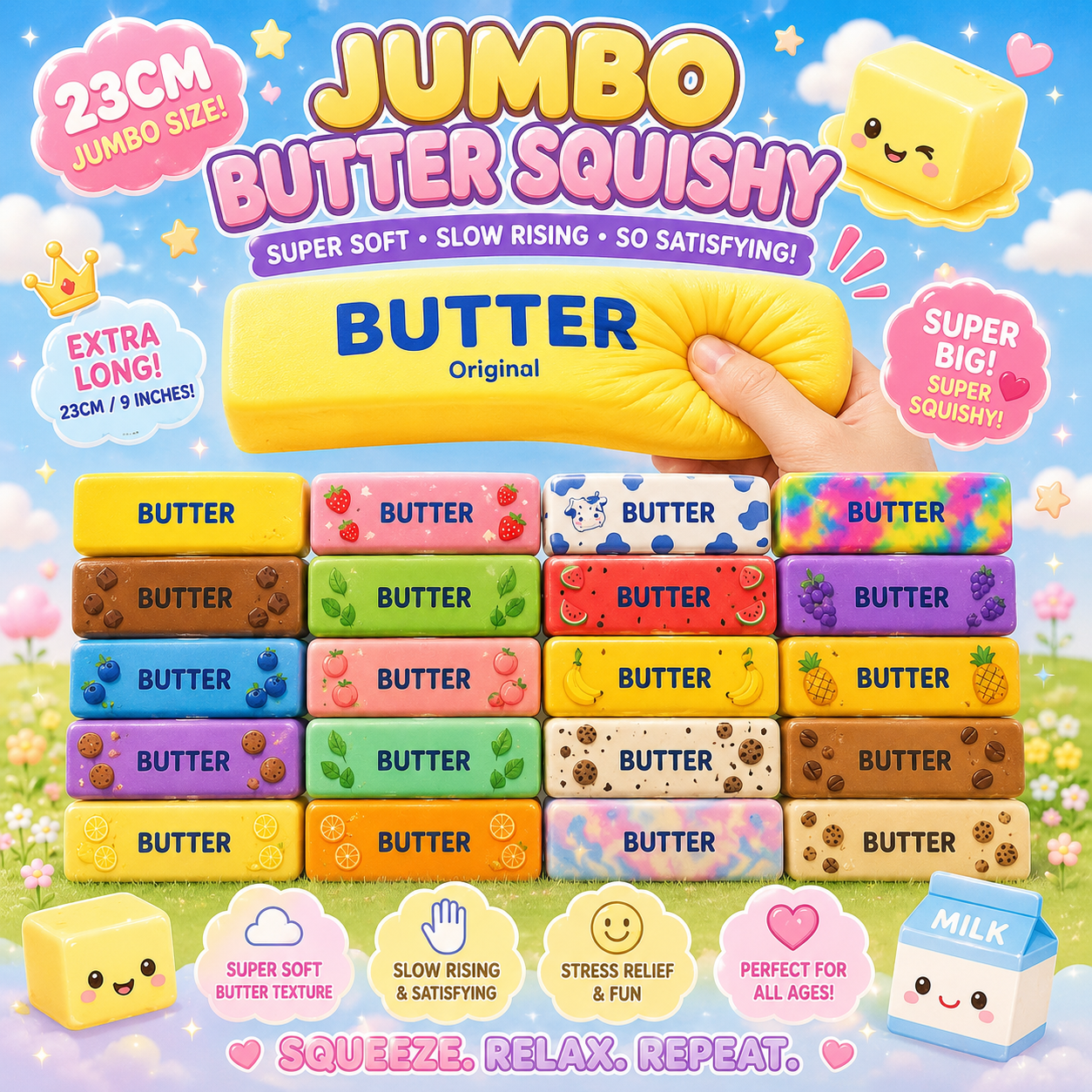 Bogo Soft Slow Rebound Squeeze Toy