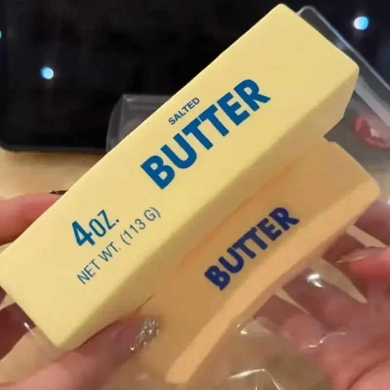 Squishy Elastic Butter Stick Fidget Toy blind box Stress Relief Game Funny Decompression Prank Squeeze Toy for Anxiety Relief
