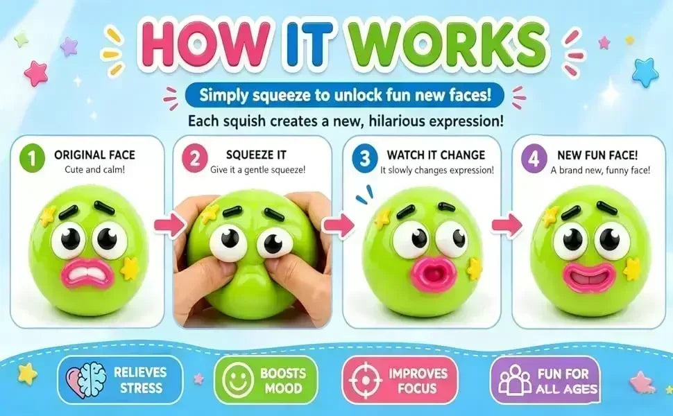 2026 NEW Smushers Squishy, Curiosities Dog Face Swap Squishy Toy, Soft Moldable Cute Slow Rise Squeeze Toy Adult Fun gifts toy