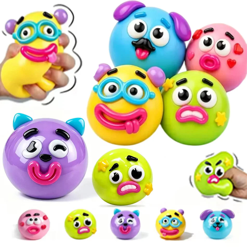 2026 NEW Smushers Squishy, Curiosities Dog Face Swap Squishy Toy, Soft Moldable Cute Slow Rise Squeeze Toy Adult Fun gifts toy