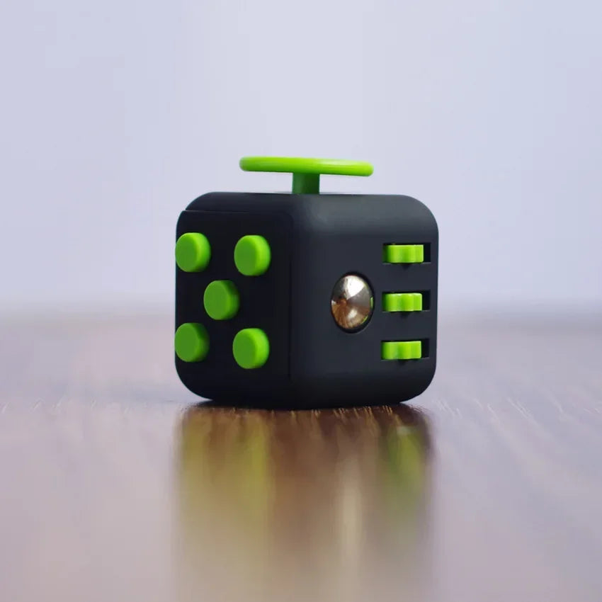 Solid Color Fidget Decompression Dice for Release Stress Autism Anxiety Relieve Adult Kids Stress Relief Anti-Stress Fingertip