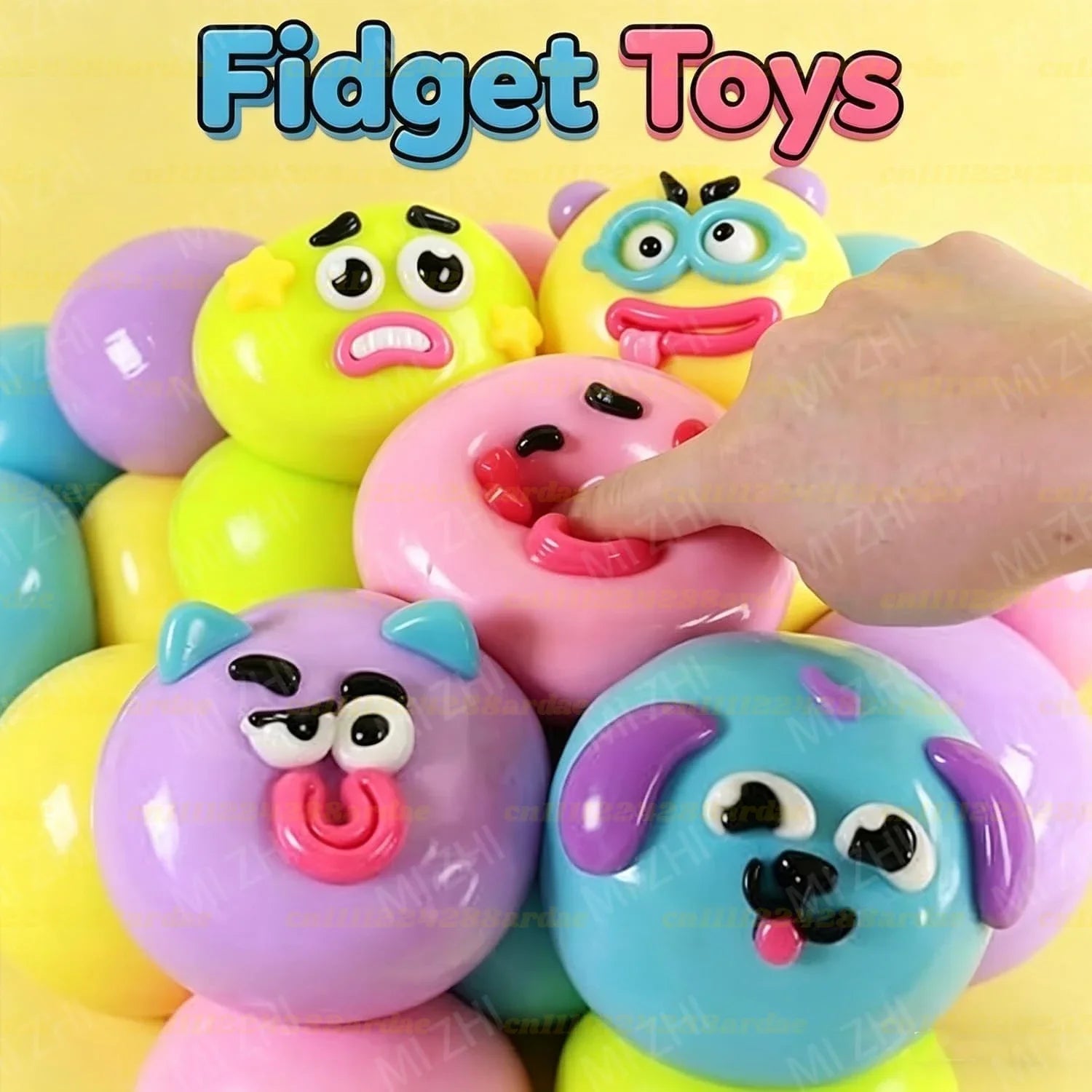 2026 NEW Smushers Squishy, Curiosities Dog Face Swap Squishy Toy, Soft Moldable Cute Slow Rise Squeeze Toy Adult Fun gifts toy