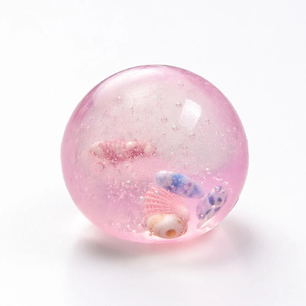 Hot Sale Squishy Maltose Stress Balls Sensory Ball Slow Rise Squishy Transparent Ball For Adults Hand Exercise Squeeze Gifts