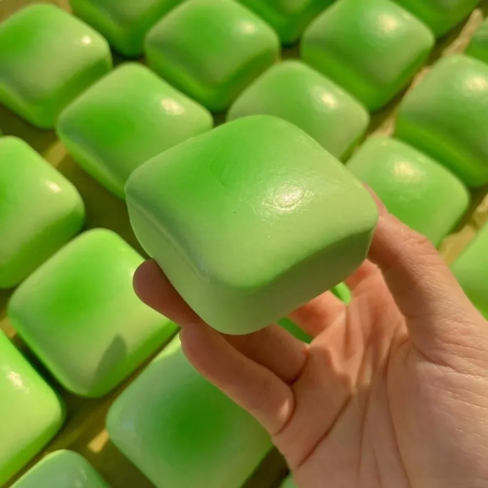Soft Cute Slow Rising Bread Squishy Toy Simulated Hand Relax Toast Sensory Toys Calming Pinch Fidget Bread Kids Adult