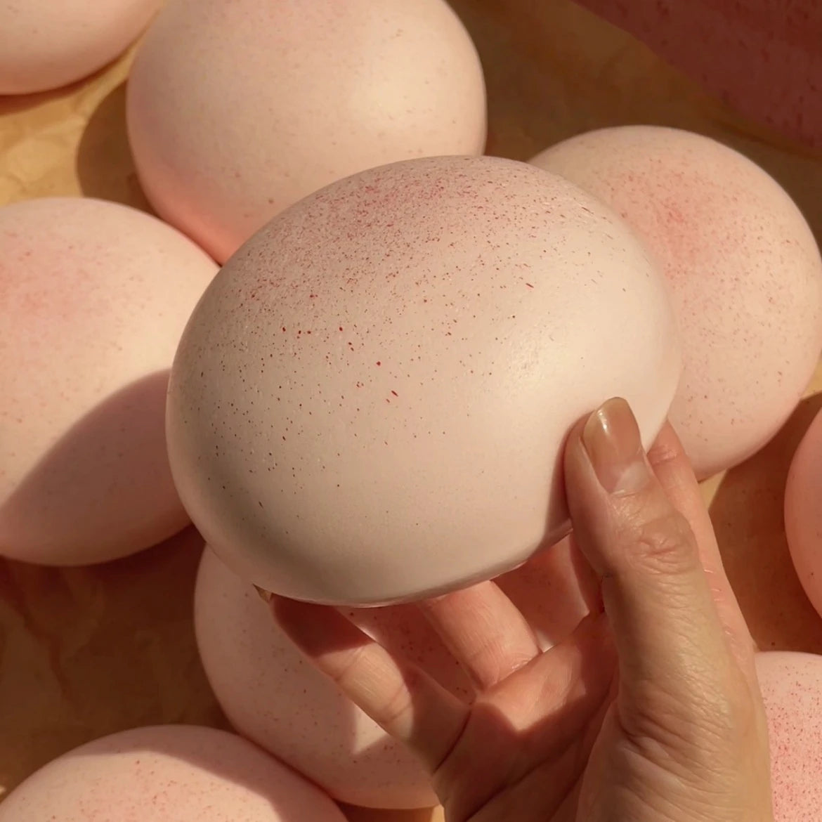 1PC Squishy Realistic Daifuku Mochi Stress Relief Sensory Decompression Toys Sticky Slow Rising Squeeze Toy For Kids Adults Gift