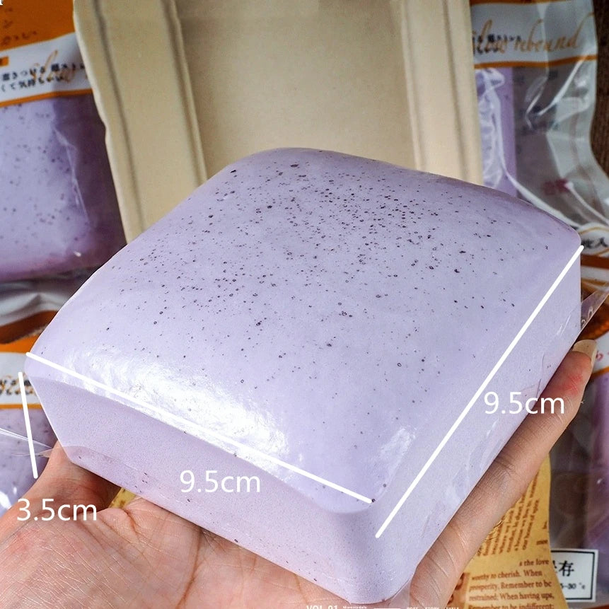 Soft Slow Rising Toast Squishy Stress Relief Fidget Toys Sticky Toast Squishy Squeeze Toys Sensory Fidget Toy for Adults Kids