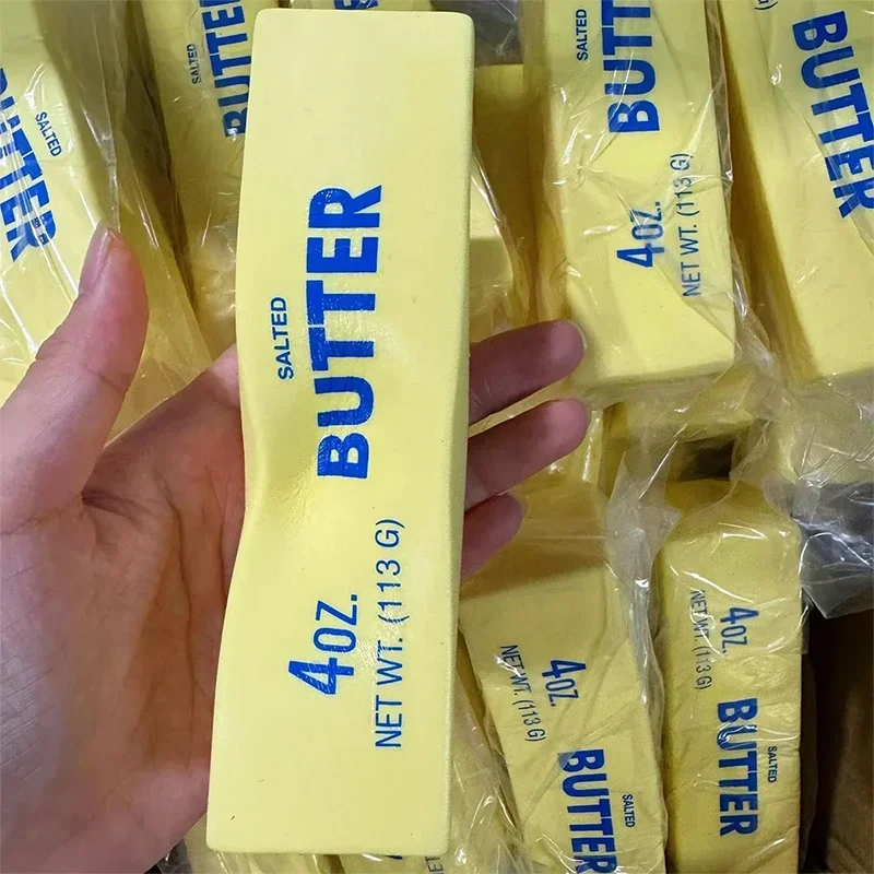 Squishy Elastic Butter Stick Fidget Toy blind box Stress Relief Game Funny Decompression Prank Squeeze Toy for Anxiety Relief