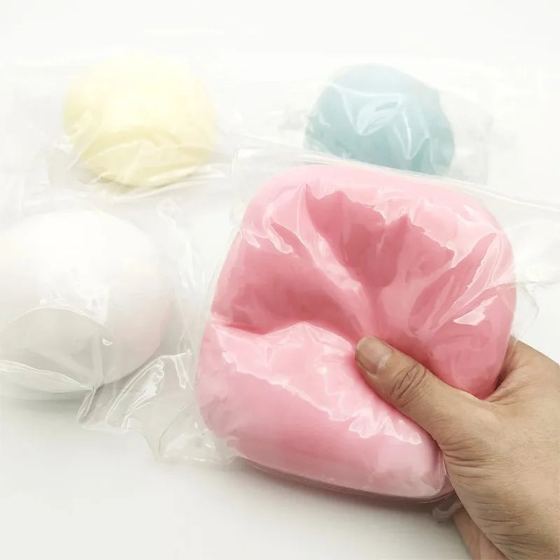 10cm Mochi Taba Squshy Extra Large Giant Fluid Cheese Ball Slow Rebound Stress Ball Adult Stress Relief Kids Festival Paty Gift