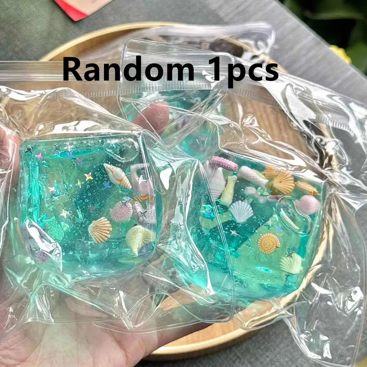 Adults Squishy Ocean Blocks Stress Balls Autism Sensory Toys Stress Anxiety Relief Fidget Toys Maltose Water Ball Gifts Bulk